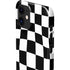 Black and White Zoomed Checkerboard iPhone 12 Mini Lite Case