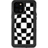 Black and White Zoomed Checkerboard iPhone 12 Pro Max Waterproof Case