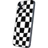 Black and White Zoomed Checkerboard iPhone 12 Skin
