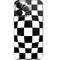 Black and White Zoomed Checkerboard iPhone 14 Pro Skin