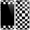 Black and White Zoomed Checkerboard iPhone 5/5s/5SE Skin