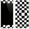 Black and White Zoomed Checkerboard iPhone 6/6s Plus Skin