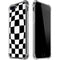 Black and White Zoomed Checkerboard iPhone 7/8 Plus Clear Case