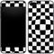 Black and White Zoomed Checkerboard iPhone 7 Plus Skin
