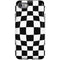 Black and White Zoomed Checkerboard iPhone SE (2nd & 3rd Gen) Pro Case
