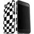 Black and White Zoomed Checkerboard iPhone SE (2nd & 3rd Gen) Pro Case