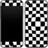 Black and White Zoomed Checkerboard iPhone SE (2nd & 3rd Gen) Skin