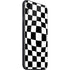 Black and White Zoomed Checkerboard iPhone SE (2nd & 3rd Gen) Skin