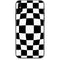 Black and White Zoomed Checkerboard iPhone X Skin