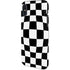 Black and White Zoomed Checkerboard iPhone XS Pro Case