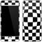 Black and White Zoomed Checkerboard Apple iPod Skin