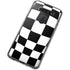 Black and White Zoomed Checkerboard LG K51/Q51 Clear Case