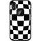 Black and White Zoomed Checkerboard LifeProof Fre iPhone Skin