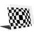 Black and White Zoomed Checkerboard MacBook Air 13in M1 (2021) Case plus Skin