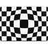 Black and White Zoomed Checkerboard MacBook Pro 14in (2021-24) Skin