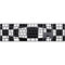 Black and White Zoomed Checkerboard Magic Keyboard with Numeric Keypad Skin