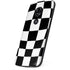 Black and White Zoomed Checkerboard Moto E5 Play Skin