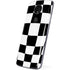 Black and White Zoomed Checkerboard Moto E5 Plus Skin