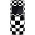 Black and White Zoomed Checkerboard Motorola RAZR Skin