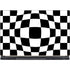 Black and White Zoomed Checkerboard MSI GS65 Stealth Laptop Skin