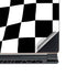 Black and White Zoomed Checkerboard MSI GS65 Stealth Laptop Skin