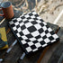 Black and White Zoomed Checkerboard MSI GS65 Stealth Laptop Skin