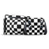 Black and White Zoomed Checkerboard Nintendo Switch Bundle Skin