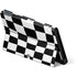 Black and White Zoomed Checkerboard Nintendo Switch OLED (2021) Skin