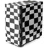 Black and White Zoomed Checkerboard NZXT H510 Compact ATX Mid-Tower Case Skin