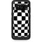 Black and White Zoomed Checkerboard Otterbox Commuter Galaxy Skin