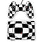 Black and White Zoomed Checkerboard PlayStation Classic Bundle Skin