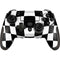 Black and White Zoomed Checkerboard PlayStation Scuf Vantage 2 Controller Skin