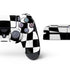 Black and White Zoomed Checkerboard PS4 Console and Controller Bundle Skin