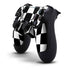 Black and White Zoomed Checkerboard PS4 Pro/Slim Controller Skin