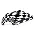 Black and White Zoomed Checkerboard PS4 Slim Bundle Skin