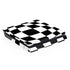 Black and White Zoomed Checkerboard PS4 Slim Skin