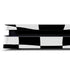 Black and White Zoomed Checkerboard PS4 Slim Skin