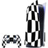 Black and White Zoomed Checkerboard PS5 Bundle Skin