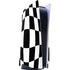 Black and White Zoomed Checkerboard PS5 Console Skin