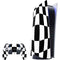 Black and White Zoomed Checkerboard PS5 Digital Edition Bundle Skin