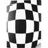 Black and White Zoomed Checkerboard PS5 Digital Edition Console Skin