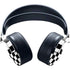 Black and White Zoomed Checkerboard PULSE 3D Wireless Headset for PS5 Skin