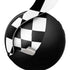 Black and White Zoomed Checkerboard PULSE 3D Wireless Headset for PS5 Skin