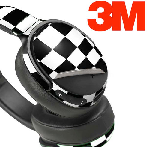 Black and White Zoomed Checkerboard Skullcandy Venue Skin