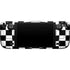 Black and White Zoomed Checkerboard Steam Deck Handheld Gaming Computer Skin