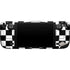 Black and White Zoomed Checkerboard Steam Deck Handheld Gaming Computer Skin
