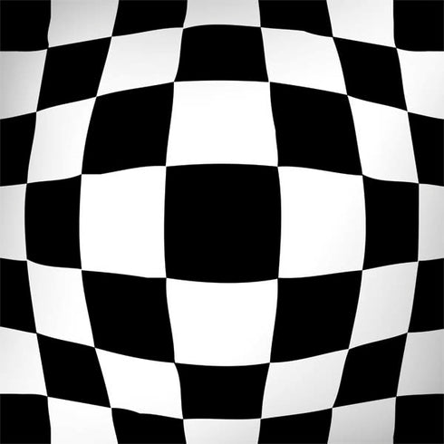 Black and White Zoomed Checkerboard Surface Book 2 15in Skin