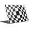 Black and White Zoomed Checkerboard Surface Laptop 3 13.5in Skin