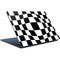 Black and White Zoomed Checkerboard Surface Laptop Skin