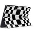 Black and White Zoomed Checkerboard Surface Pro 6 Skin